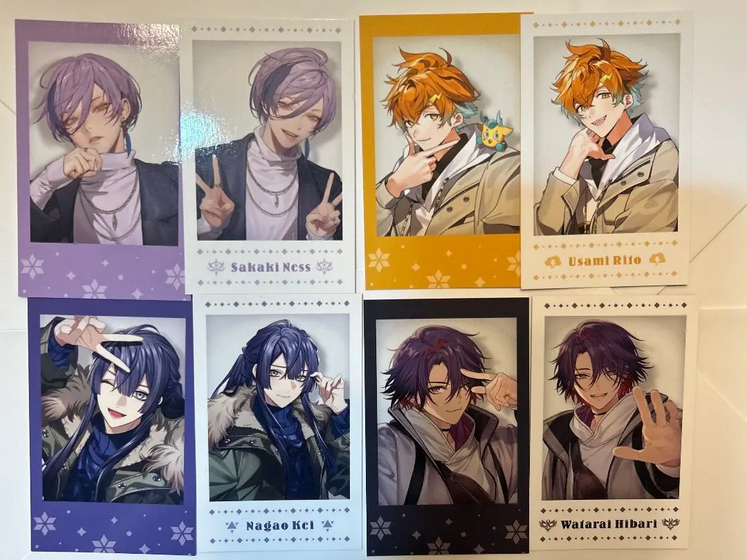 Thumbnail of NIJISANJI Winter Date 2024 Cheki (Polaroid) - Set of 8