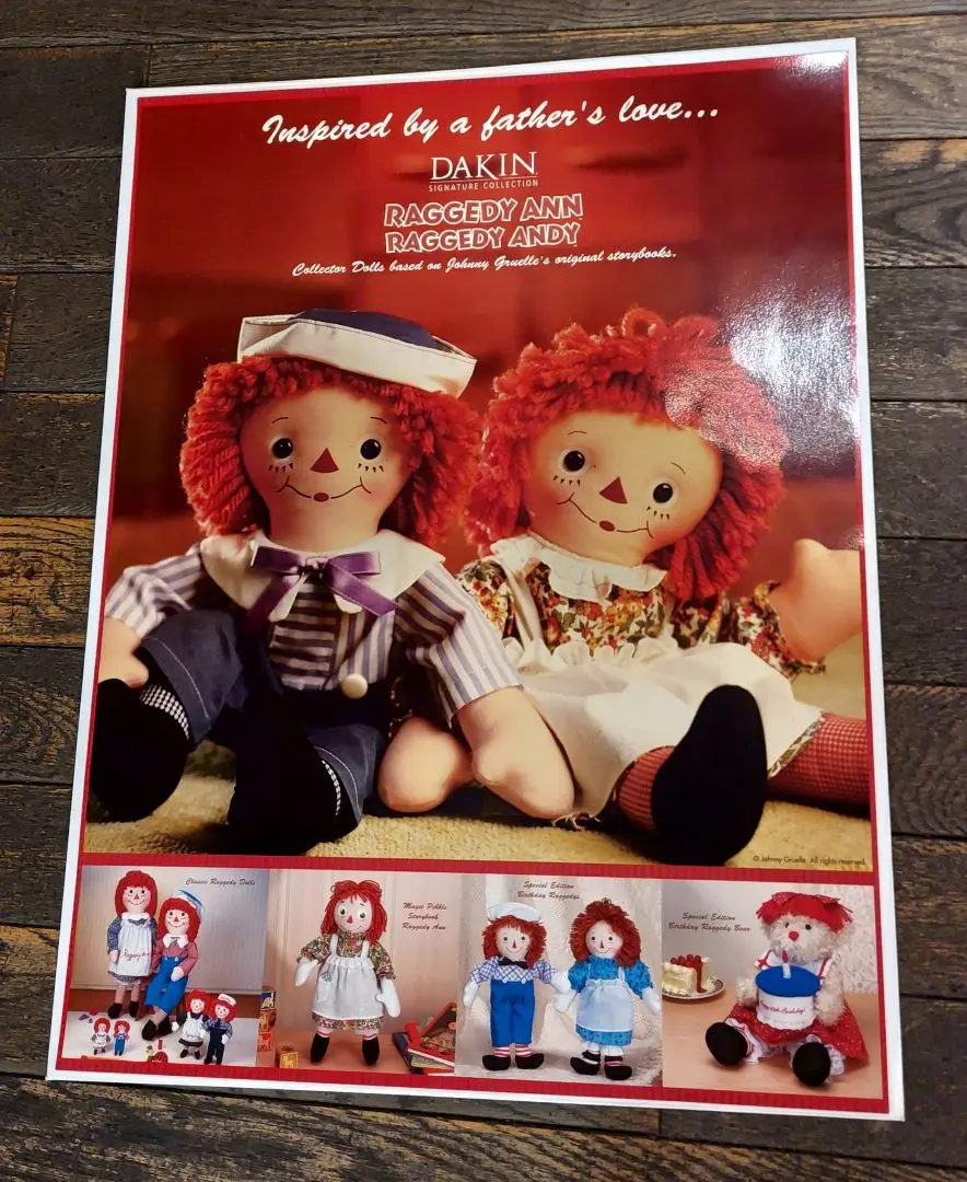 Raggedy Ann & Andy ラガディ・アン＆アンディ DAKIN社 Amazon.co.jp: Raggedy Ann & Andy ラガディアン＆アンディ