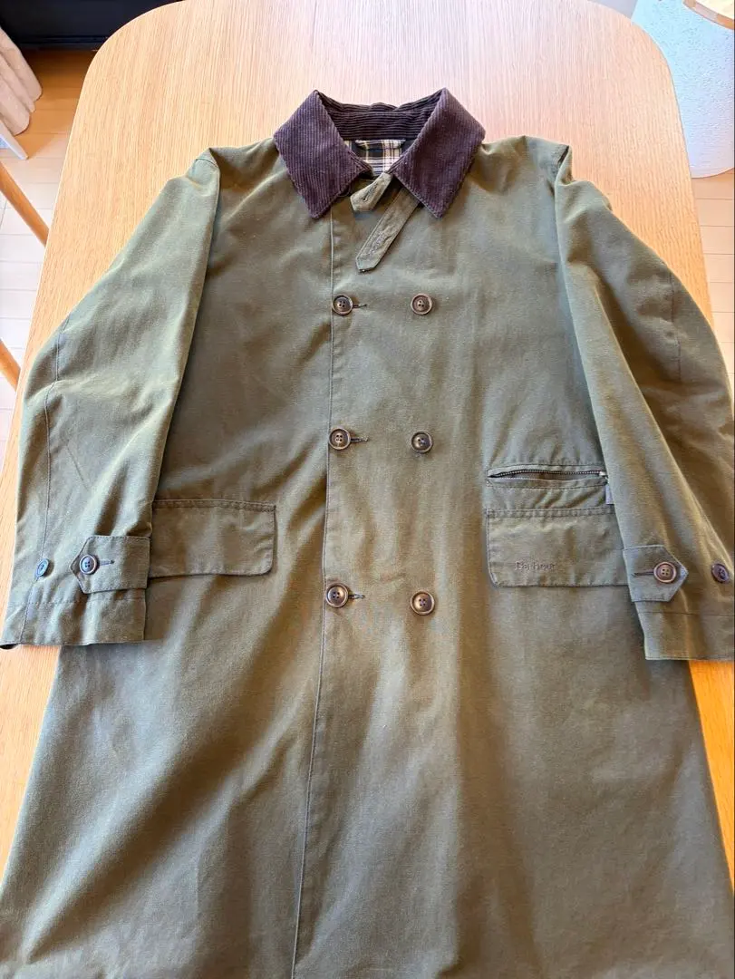 Barbour 125 週年限定 油布外套 HEYDON 夾克 尺寸 S 的縮圖