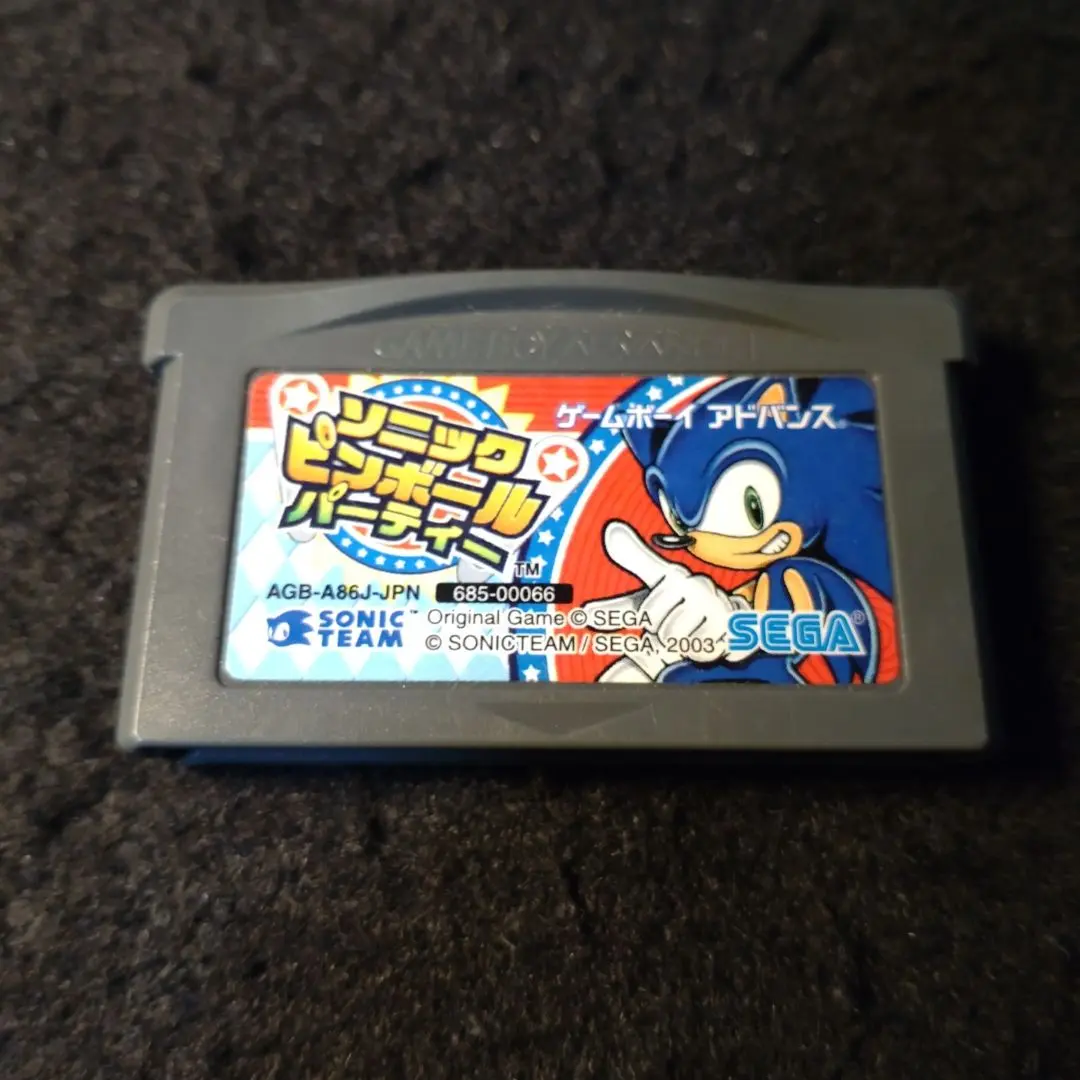 GBAソフト　ソニックピンボールパーティ ゲオ公式通販サイト/ゲオオンラインストア【中古】ソニックピン