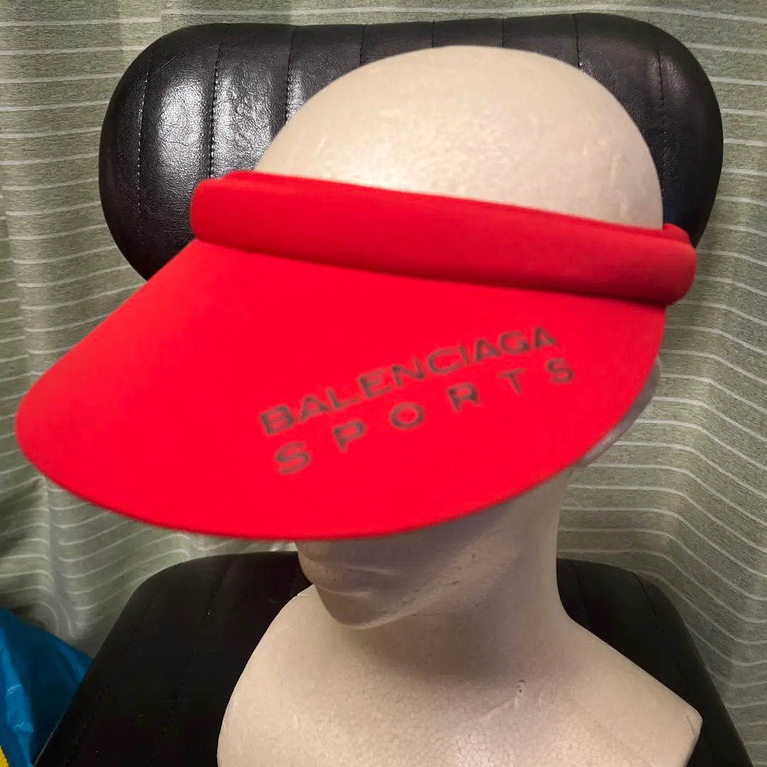 BALENCIAGA サンバイザー BALENCIAGA(バレンシアガ) / ヘッドウェア/サンバイザー