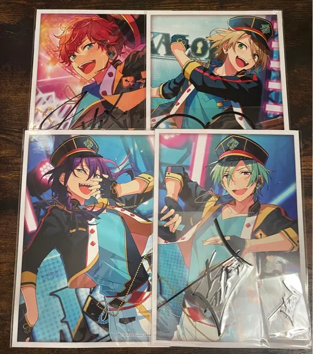 Thumbnail of Ensemble Stars! signature stickers: HiMERU, Aira Shiratori, Mayoi Ayase, Tatsumi Kazehaya