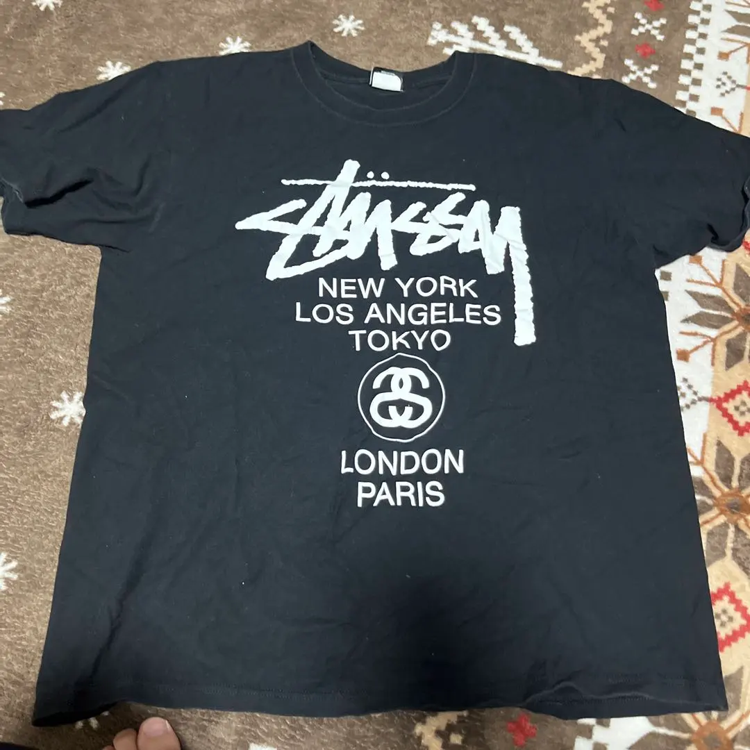 Stussy 黑色 T恤 的縮圖