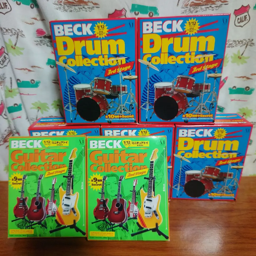 BECK Drum Collection 3rd Stage 全10種類セット BECK ドラムコレクション 3rdステージ 10個セット (完成品