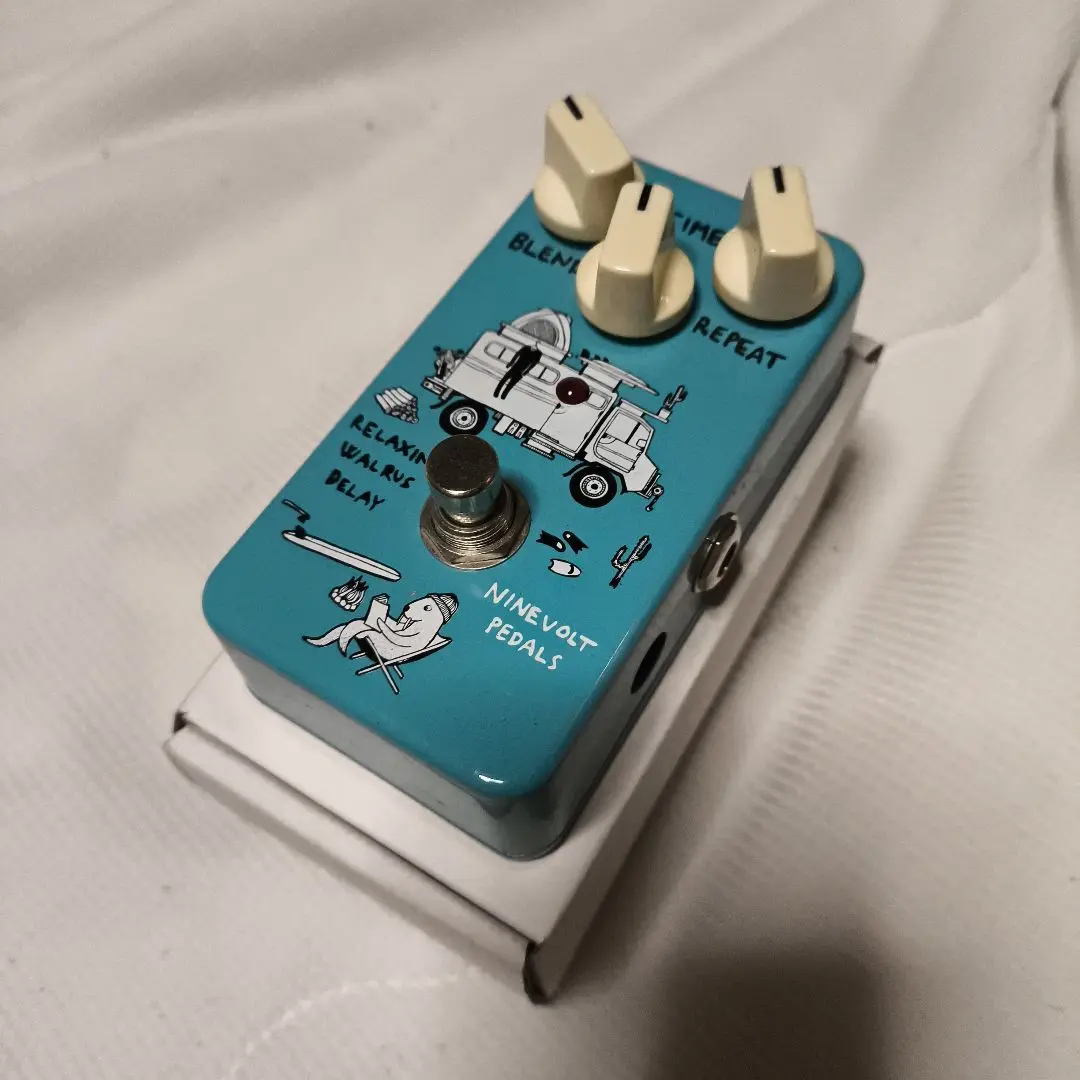 NINEVOLT PEDALS ディレイ NINEVOLT PEDALS】ナインボルトペダルズ『ディレイ』RELAXING