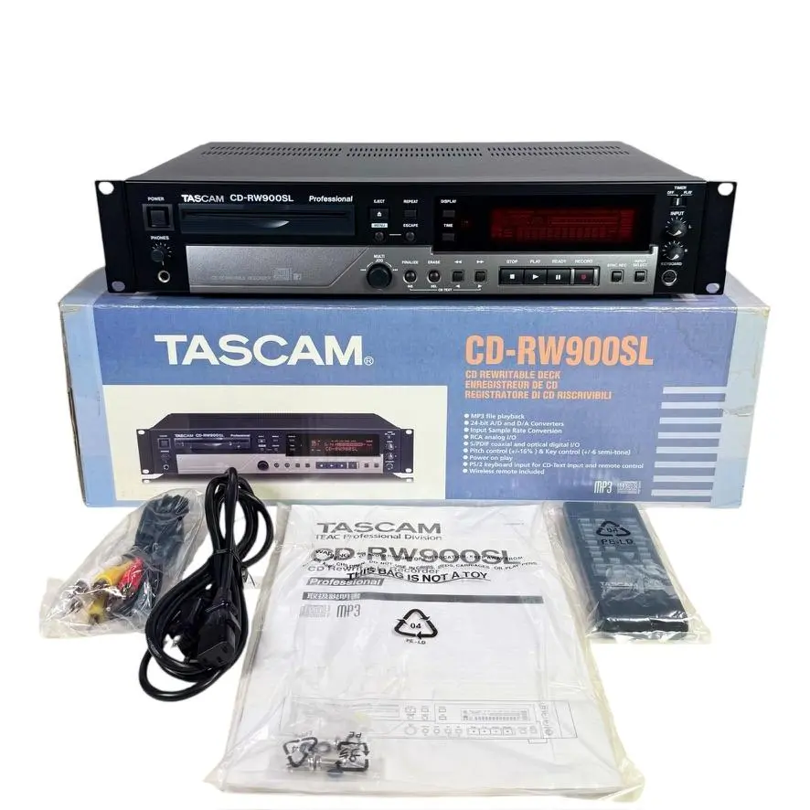 ◆優良美品◆TASCAM CDレコーダー 業務用 CD-RW900SL CD-RW900SL | 業務用 CD レコーダー | TASCAM (日本)