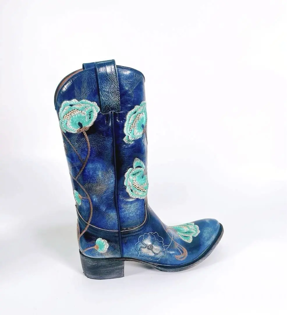 SENDRA センドラ レザー ウエスタンブーツ us:7(JP:25.0cm)
