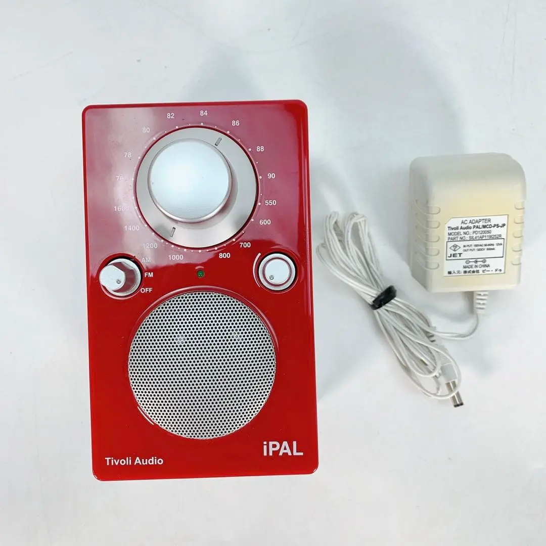 Tivoli Audio iPAL 赤　red ポータブルラジオ PAL 2025年最新】tivoli audio ipalの人気アイテム - メルカリ