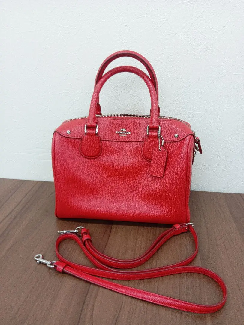 Thumbnail of Excellent Condition COACH Mini Bennett Satchel 2-Way Bag F57521