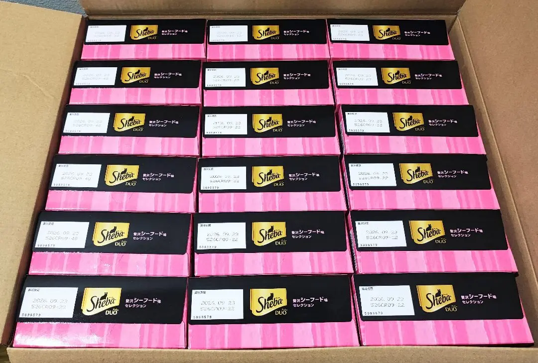 Thumbnail of Sheba Duo Luxurious Seafood Selection, 36 boxes