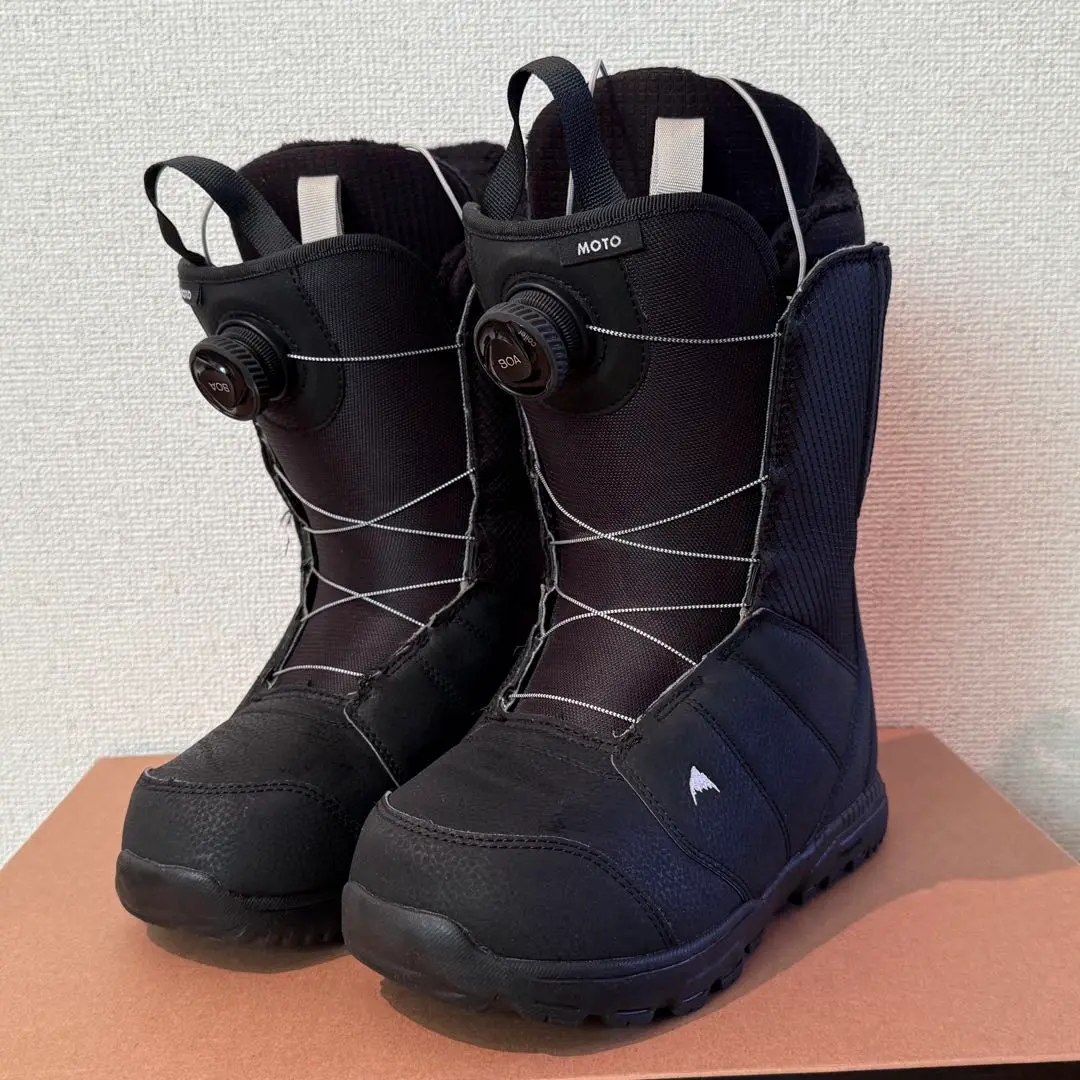 【美品】BURTON バートン MOTO BOAシステム 27cm メンズ Burton モト BOA® ワイド スノーボードブーツ | Burton