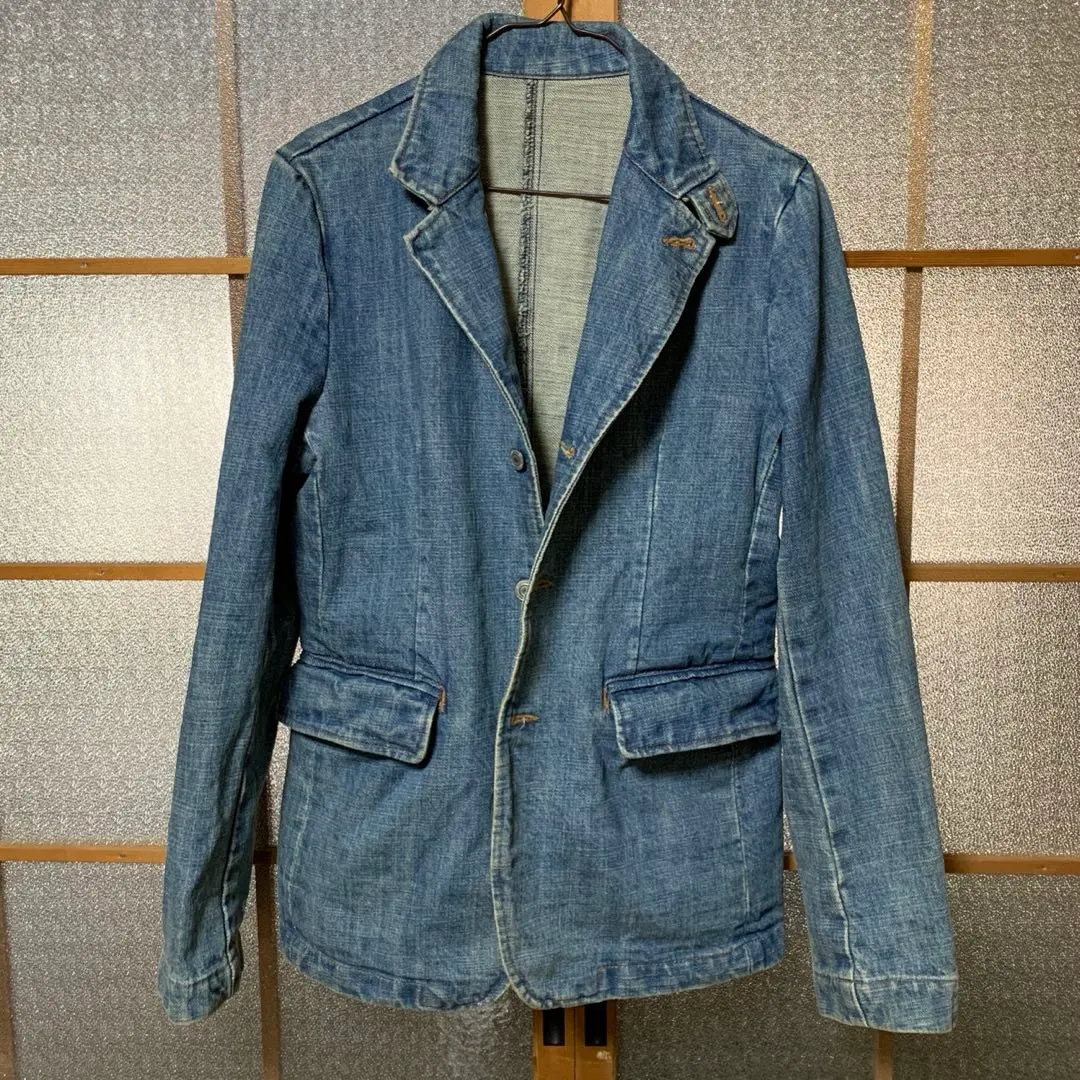 Thumbnail of Denim blazer jacket