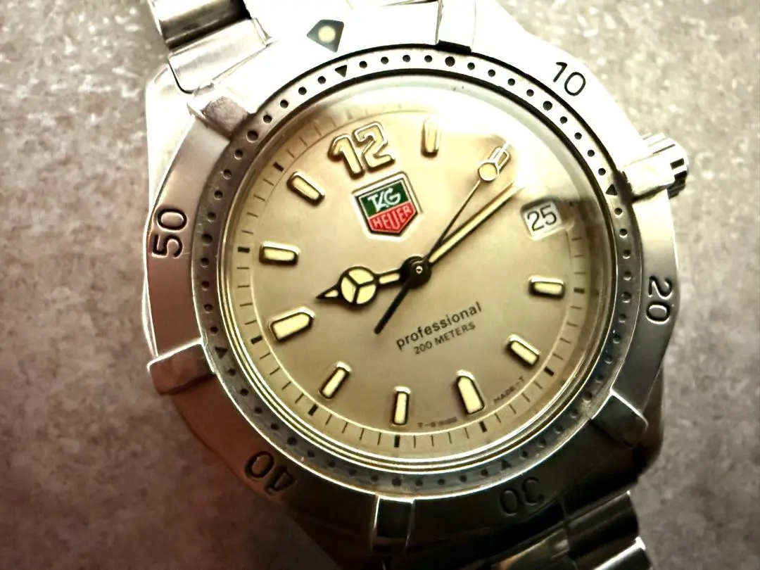 ⭐︎おのり⭐︎タグホイヤー　WK1112 TAG Heuer Professional White Men's Watch - WK1112 for sale