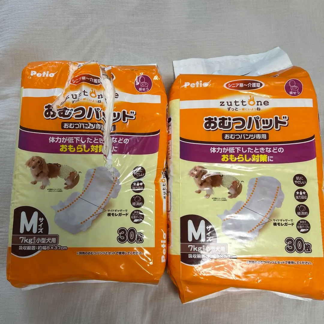 佩蒂奧 犬用尿布墊 老年期～護理期 M 58片 便宜 的縮圖