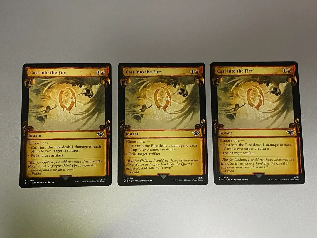 MTG MTG 一つの指輪 銀幕foil ショーケース　ホリデーリリース 一つの指輪 [LTR_BF] Foil 【BIGWEB | MTG】日本最大級の激安