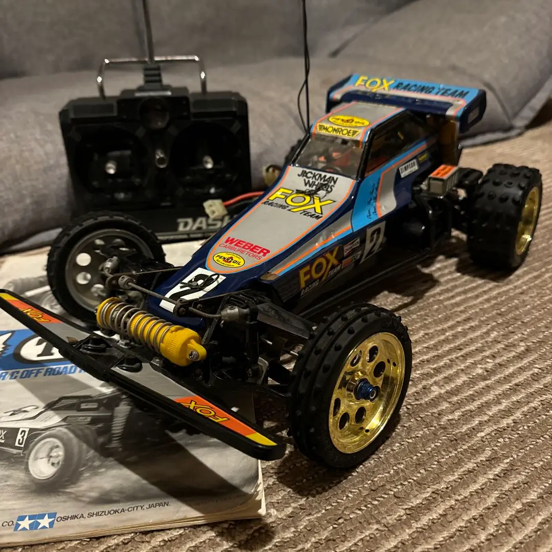 【ジャンク品】タミヤ　FOX 当時物 ホビーラジコンカー タミヤ フォックス FOX 当時物 - メルカリ