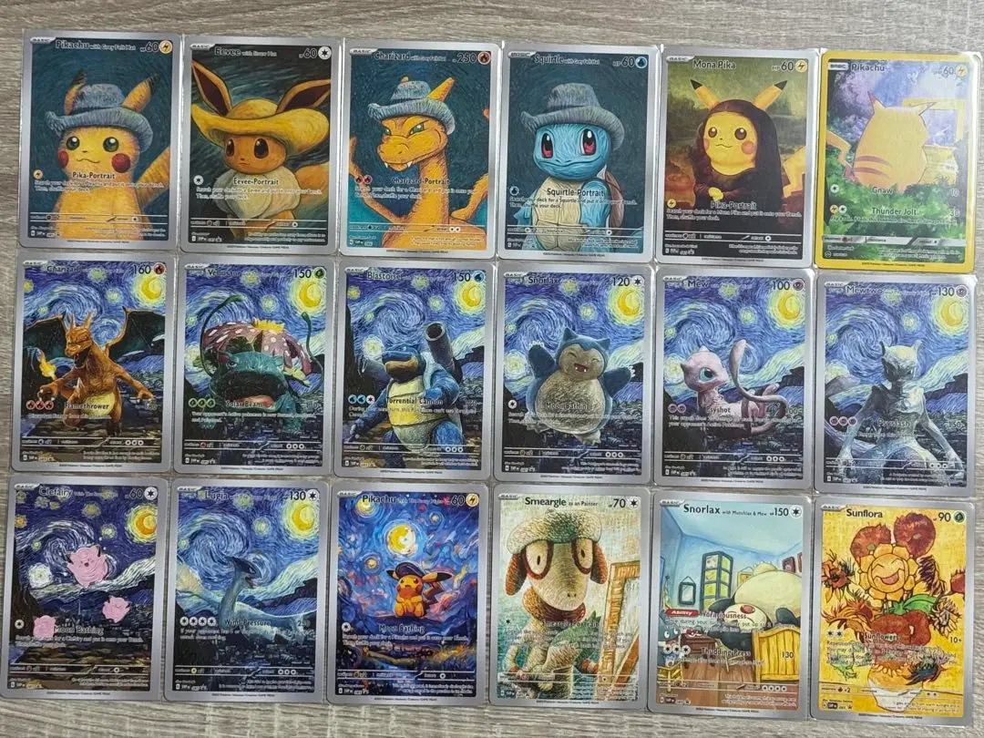 ポケモンカード 海外品 ゴッホ展 ゴッホピカチュウ 観賞用カード｜Yahoo!フリマ（旧PayPayフリマ）