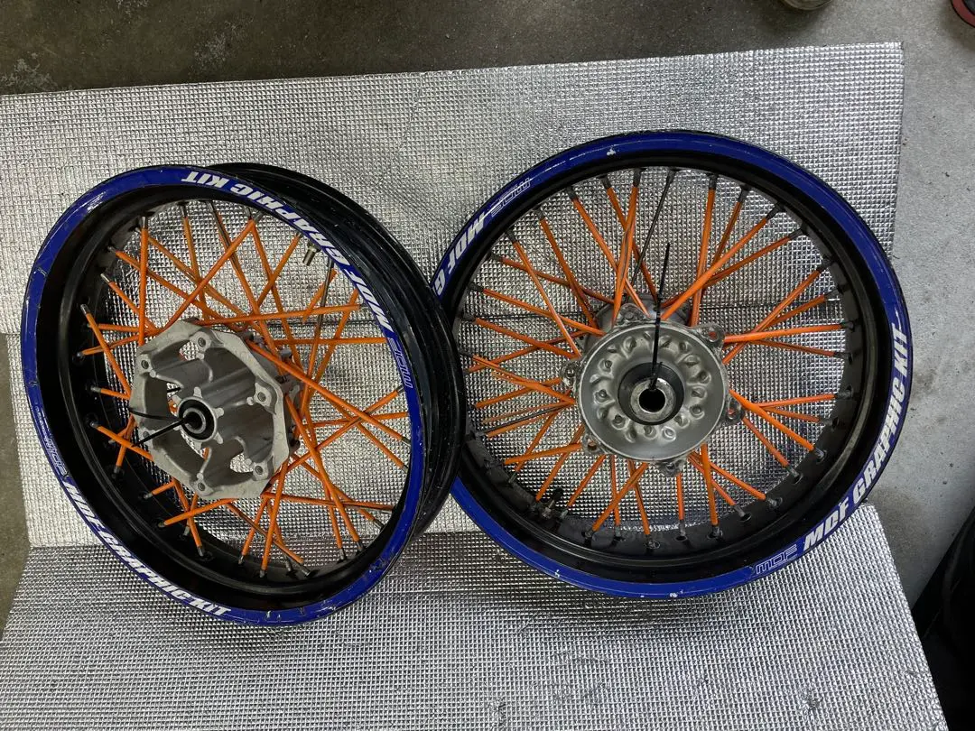 WR250X z-wheel R化  前後ディスク、スプロケット、スタンド付 WR250X z-wheel R化 前後ディスク、スプロケット、スタンド付