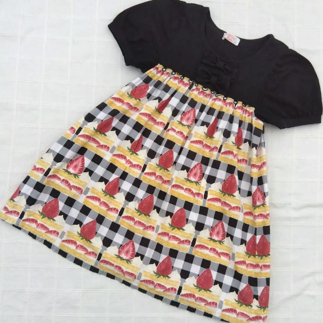 最終値下げ　Emily temple cute ケーキ　エプロン　ワンピース PASTA!! エプロンワンピース (PASTA!! apron dress) | SKIRT