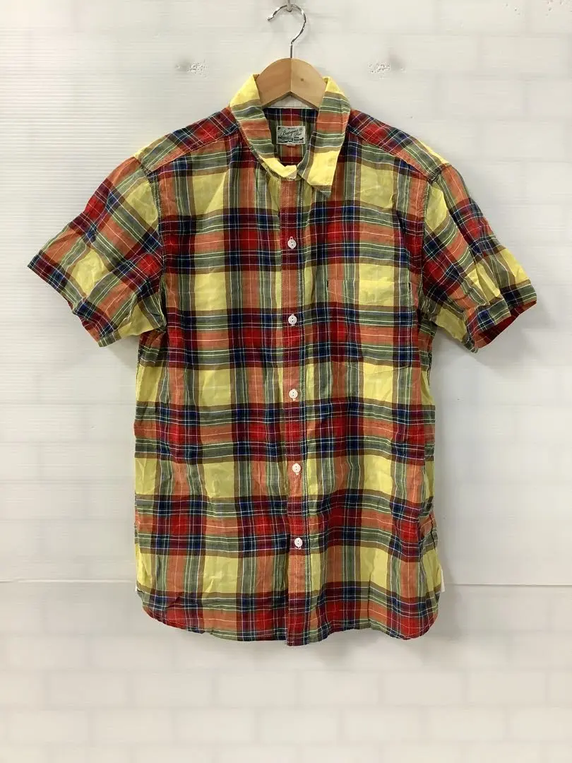 Thumbnail of Final price reduction ◎ 8.25 ◎ A35P ◎ Burgus Plus ◎ Short sleeve shirt ◎ Casual ◎ Checkered