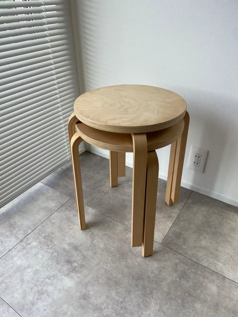 【希少】イケア フロスタ スツール FROSTA IKEA レア 椅子 チェア ⛵【USED☆希少】IKEA FROSTAフロスタスツール/丸椅子 - メルカリ