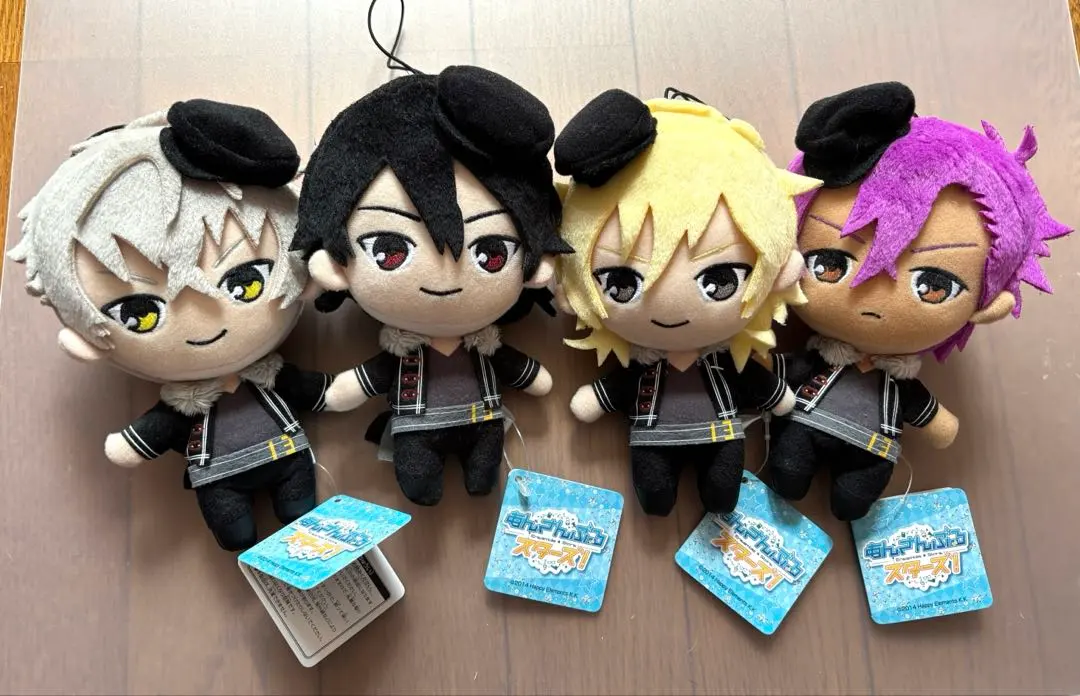 Thumbnail of Ensemble Stars! plushies: Rei Sakuma, Kaoru Hakaze, Koga Oogami, Adonis Otogari, UNDEAD