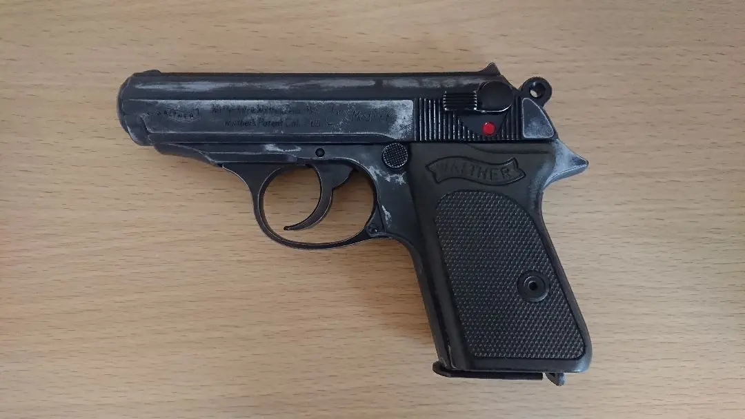 【中古】 Walther PPK  Early  model  未発火 マルシン 発火式モデルガン WALTHER PPK Early ブラック