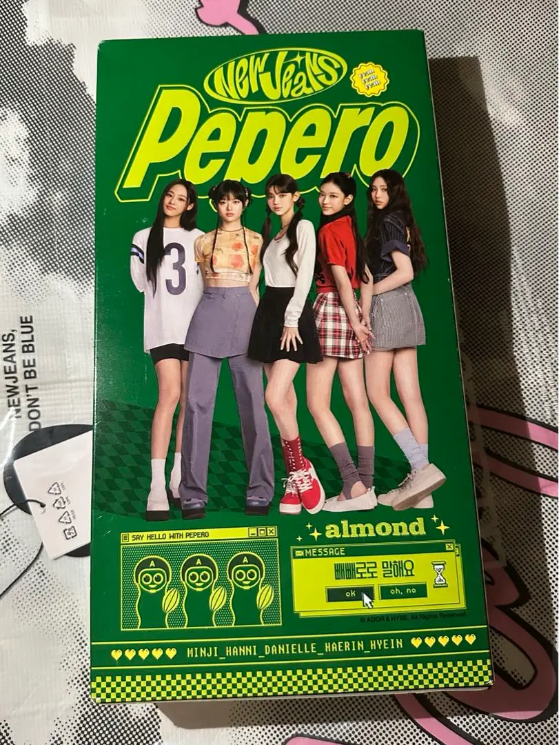 newjeans ペペロ ポスター New Jeans Official Poster(Korea limited, Pepero Collab, Wall