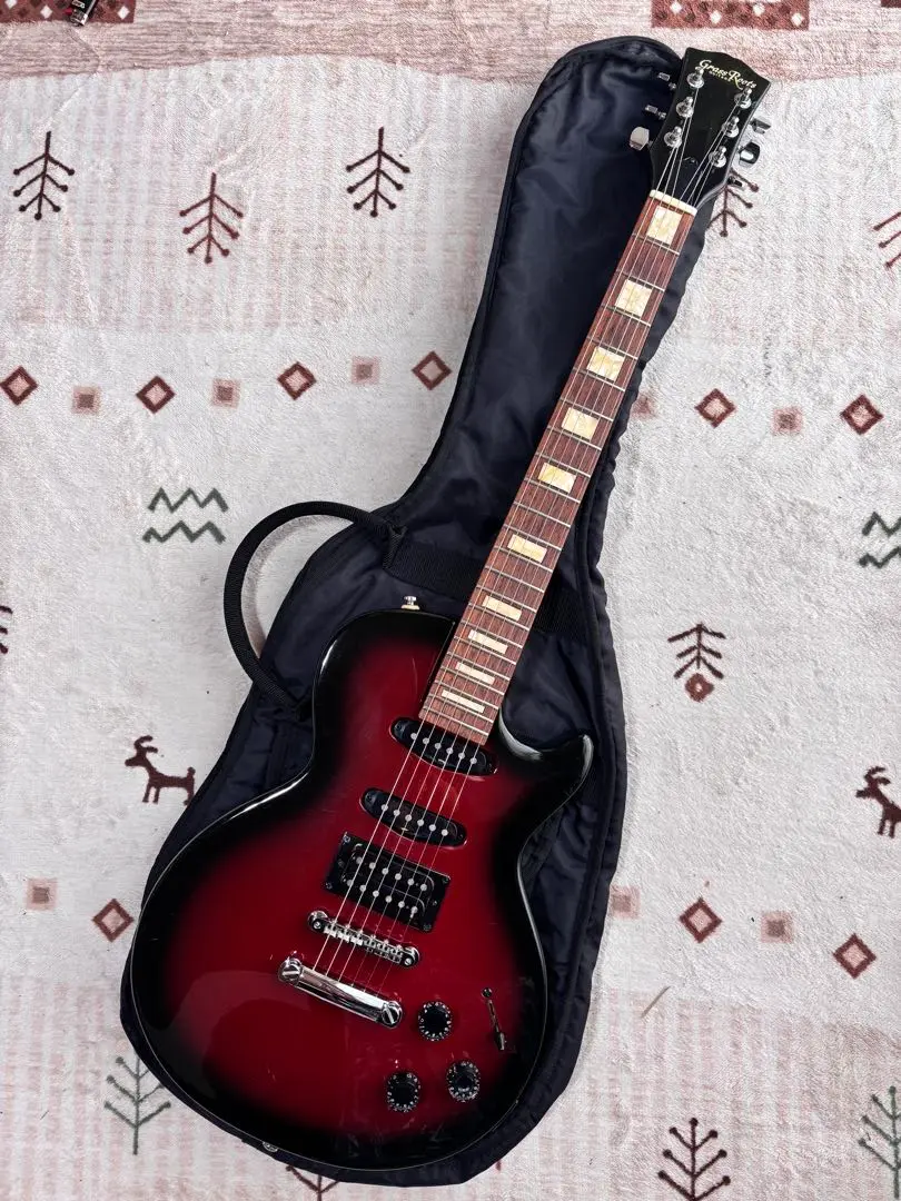 【調整済】Grass roots グラスルーツ　イノランモデル　希少　ギター grass roots レスポール LUNA SEA イノランモデル