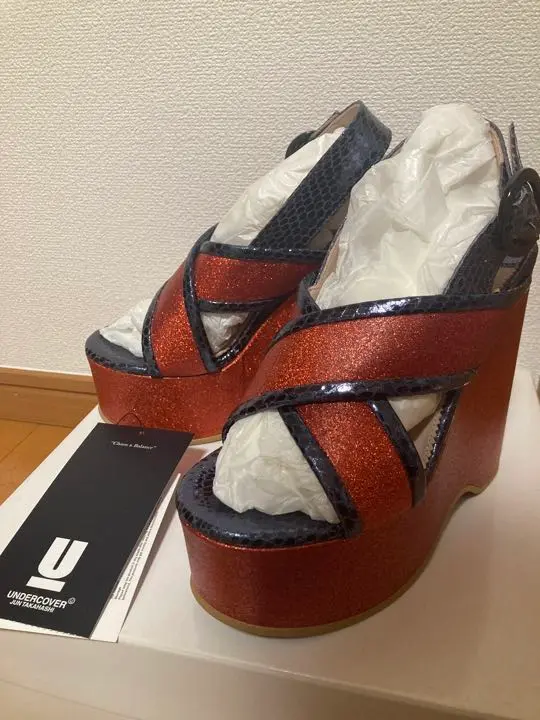 UNDERCOVER パンプス ポニーテール ヒール アンダーカバー サンダル UNDERCOVER パンプス ポニーテール ヒール アンダーカバー サンダル