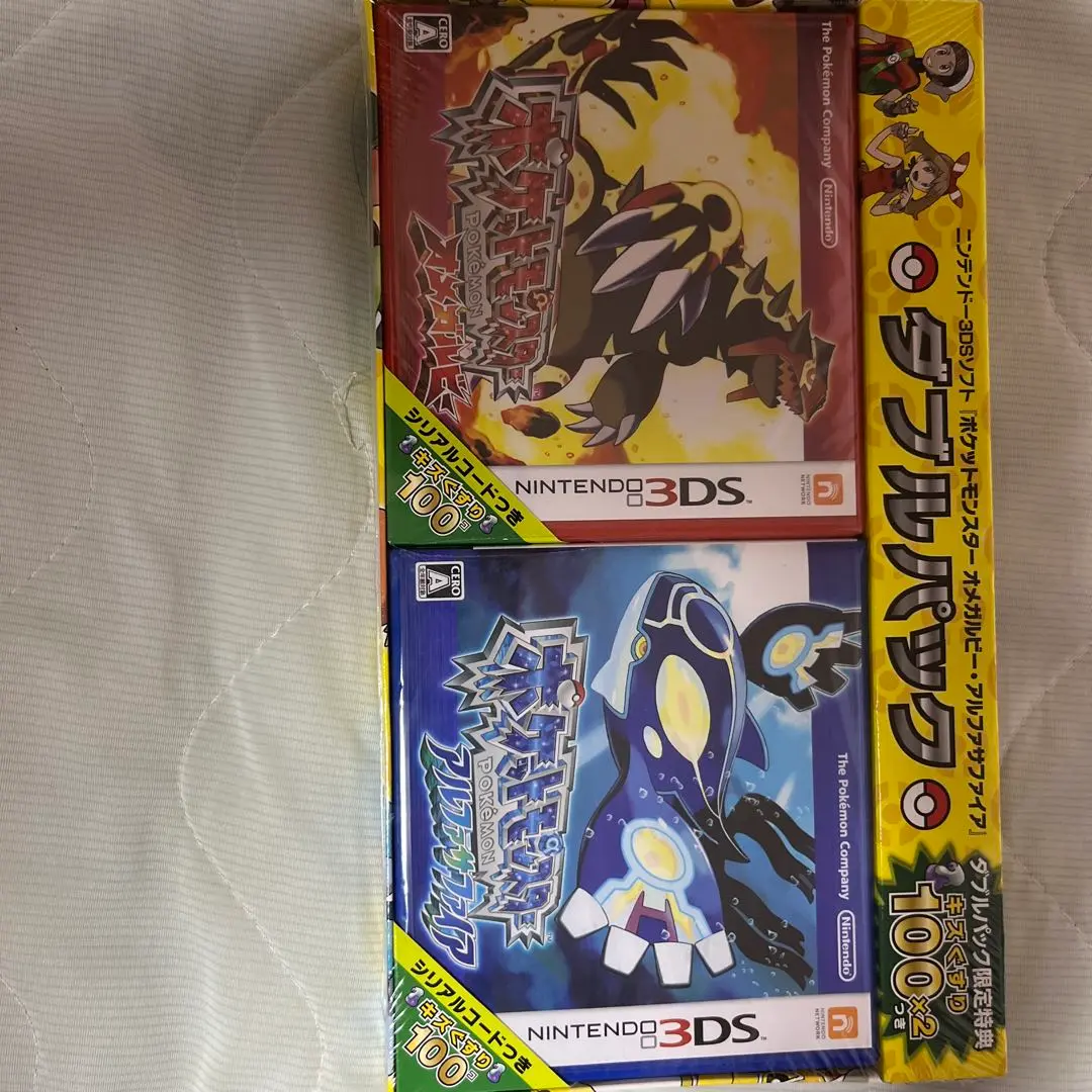 ポケットモンスターオメガルビーアルファサファイアダブルパック　アクリル収納ケース 2025年最新】ポケットモンスター オメガルビー・アルファ