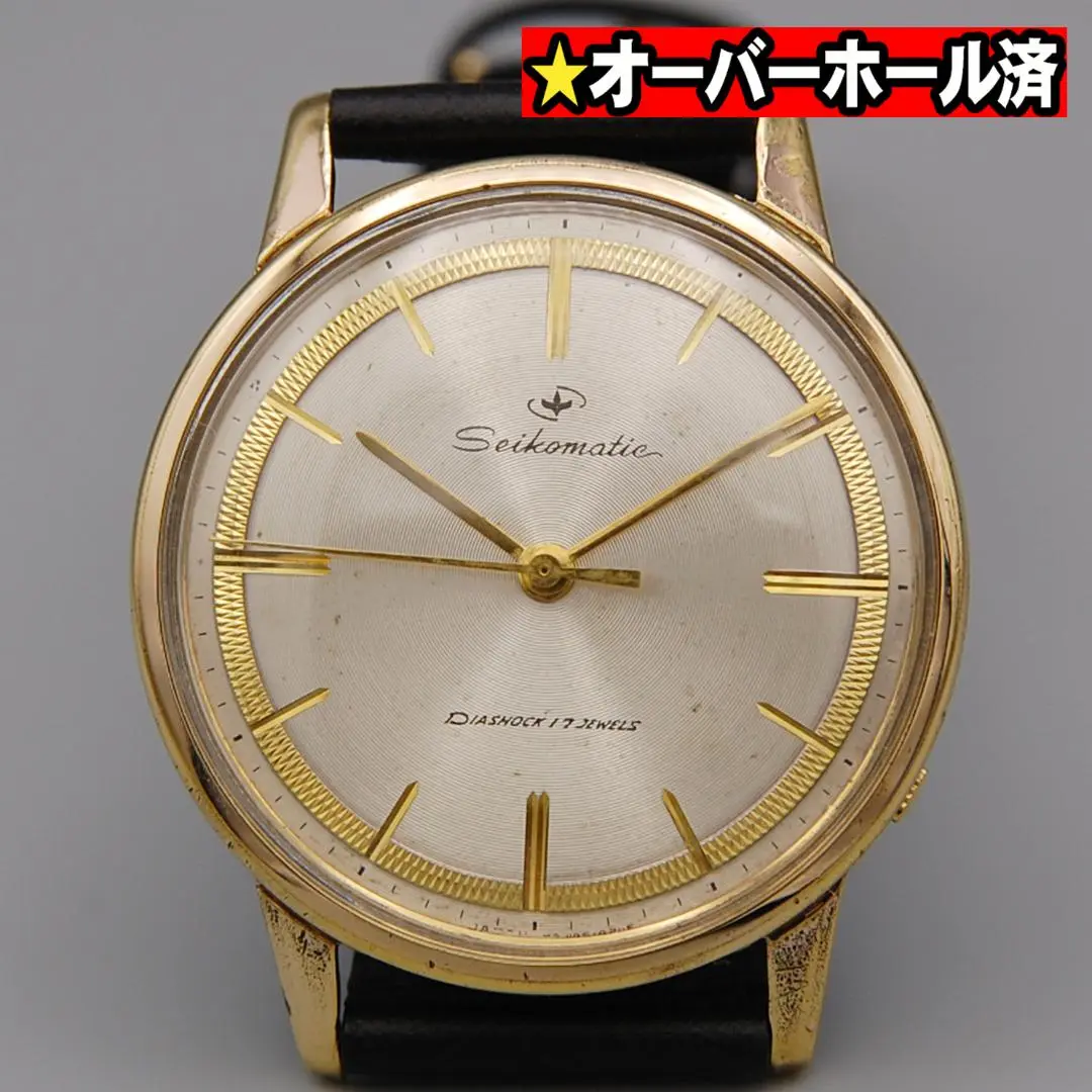 SEIKO Seikomatic 20石6201-1990 自動巻 稼働品 SEIKO Seikomatic 20石6201-1990 自動巻 稼働品