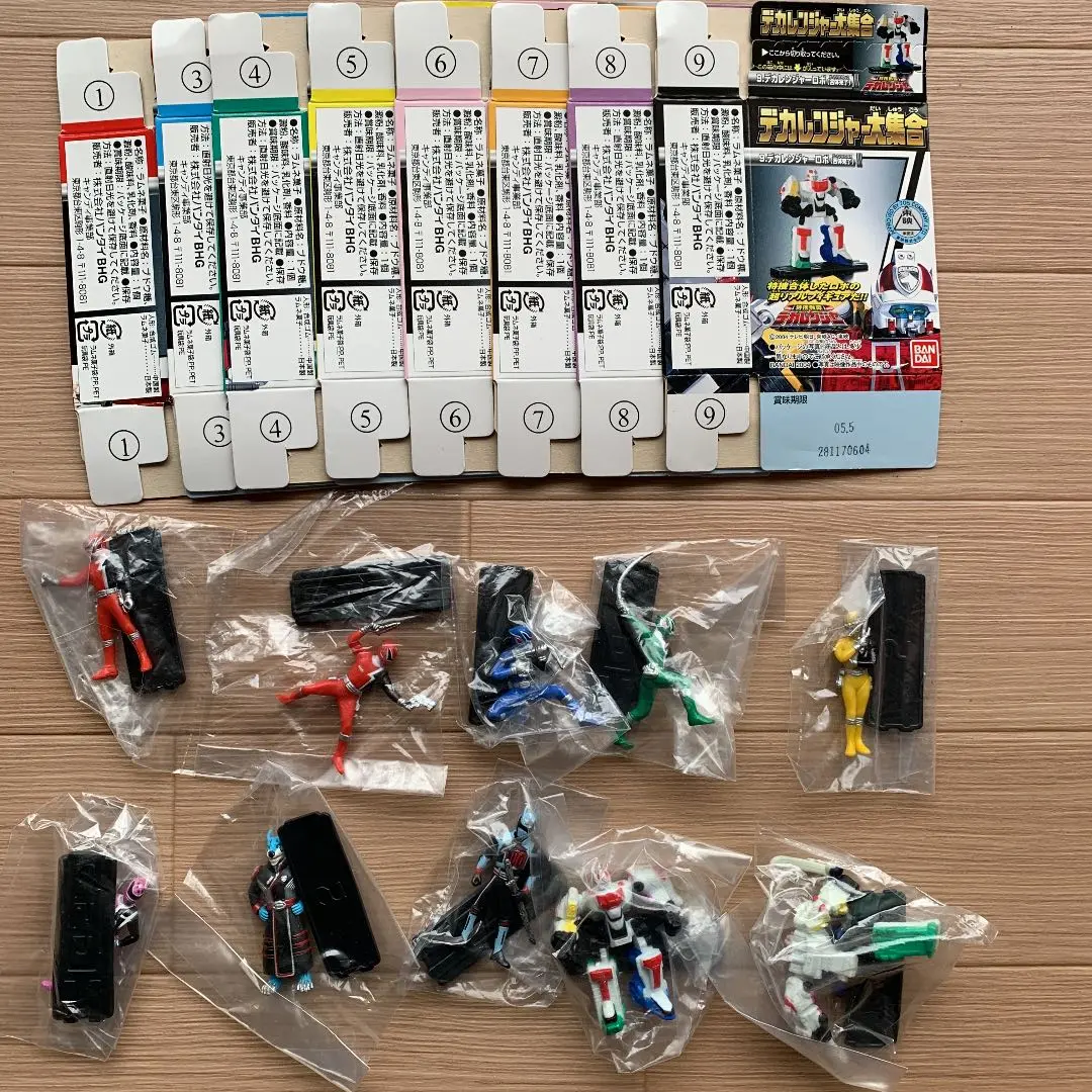 デカレンジャー　大集合　コンプリート　未開封　開封　当時 2025年最新】デカレンジャー大集合の人気アイテム - メルカリ