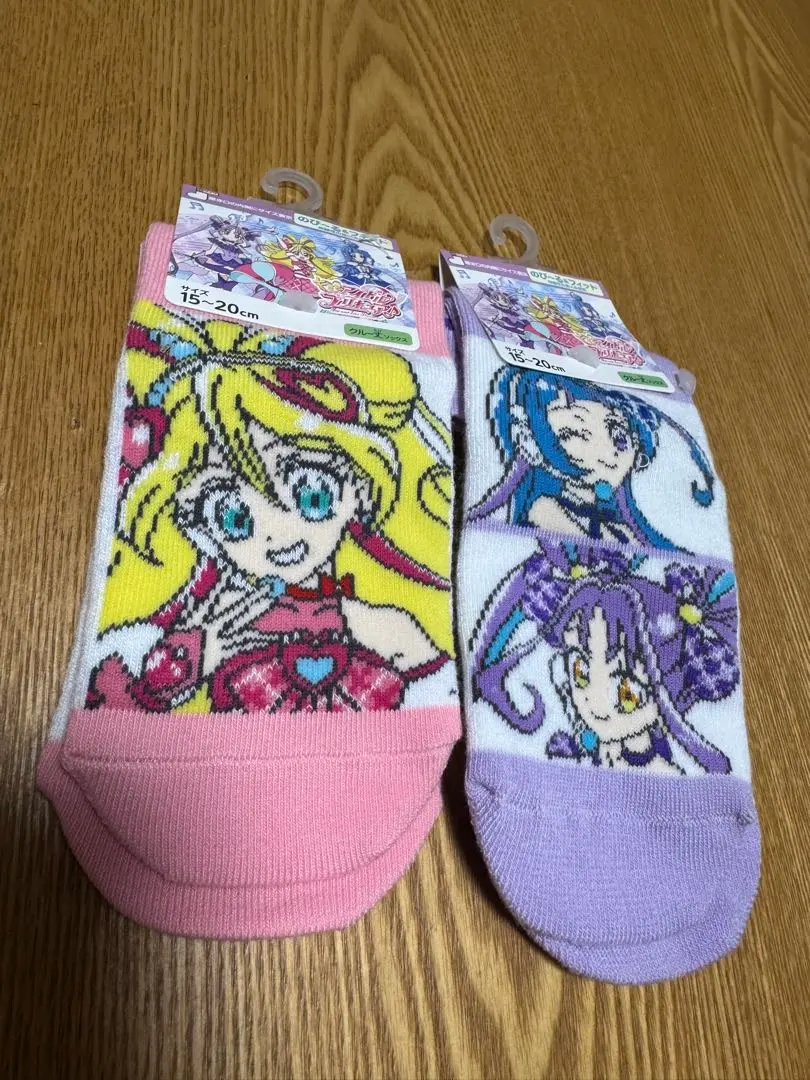 Thumbnail of New Kimito Idol Precure Socks Set 15-20 cm Crew Length