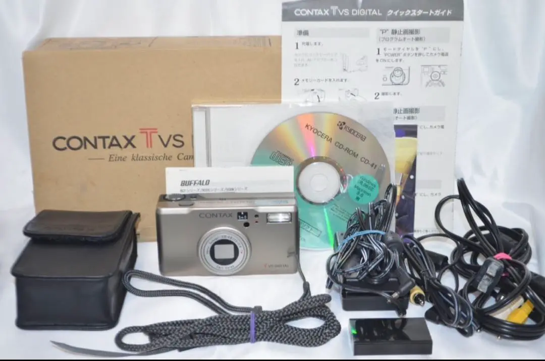 【美品】CONTAX TVS　DIGITAL　チタン ブラック Amazon | CONTAX Tvs DIGITAL チタンブラック | コンパクト 通販