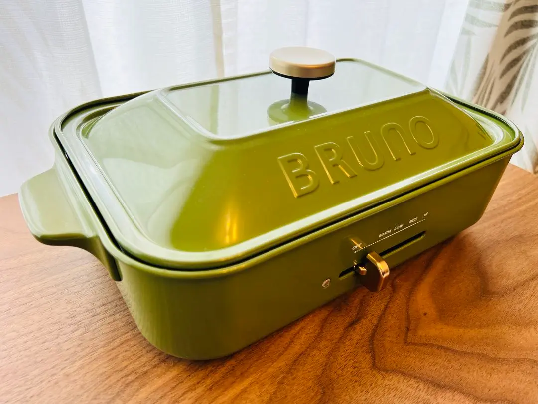 ブルーノ　ホットプレート　オリーブグリーン 新品、本物、当店在庫だから安心】 楽天市場】ブルーノ オリーブ