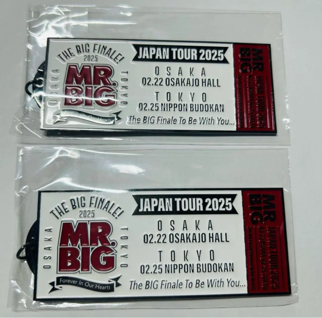 MR.BIG メタルキーホルダー　2個セット 2025年最新】mr.big キーホルダーの人気アイテム - メルカリ