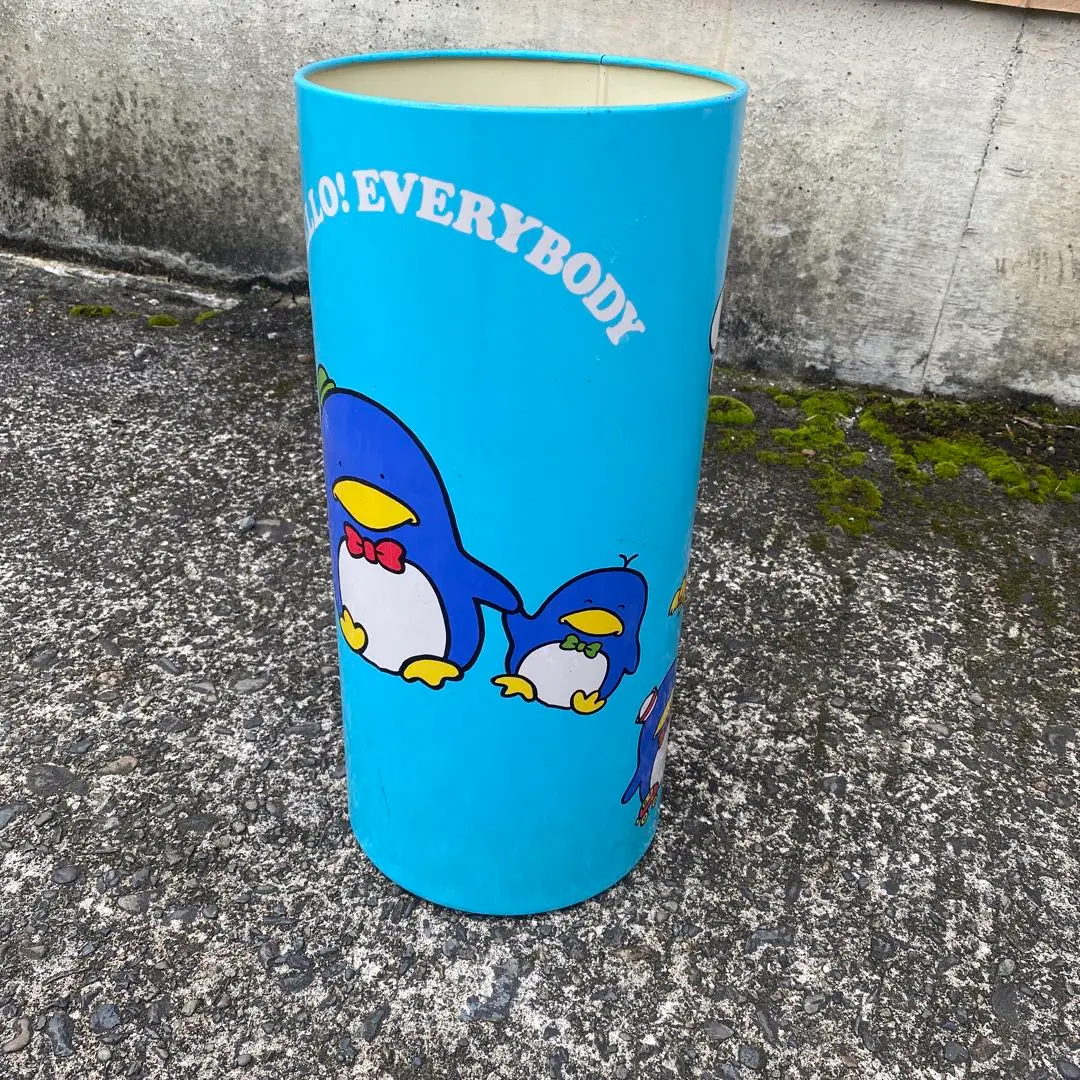 新品　ペンギン プレイランド　レトロ　ゴミ箱　ファンシー　ペール缶 新品 ペンギン プレイランド レトロ ゴミ箱 ファンシー ペール缶