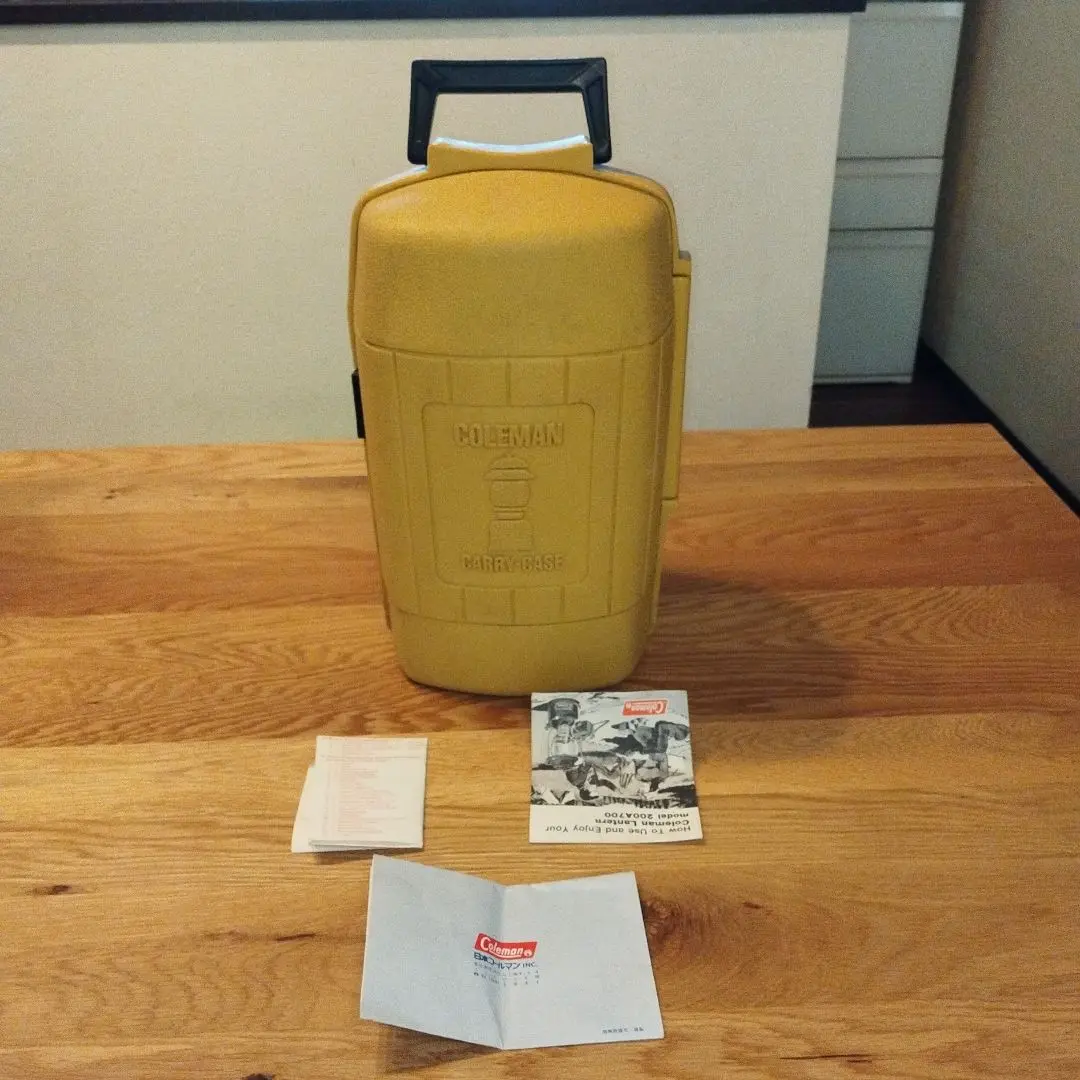 ★ビンテージColeman コールマン クラムシェルケース 大サイズ 621等 希少品！コールマンのクラムシェルケース入荷！[2021.03.09発行