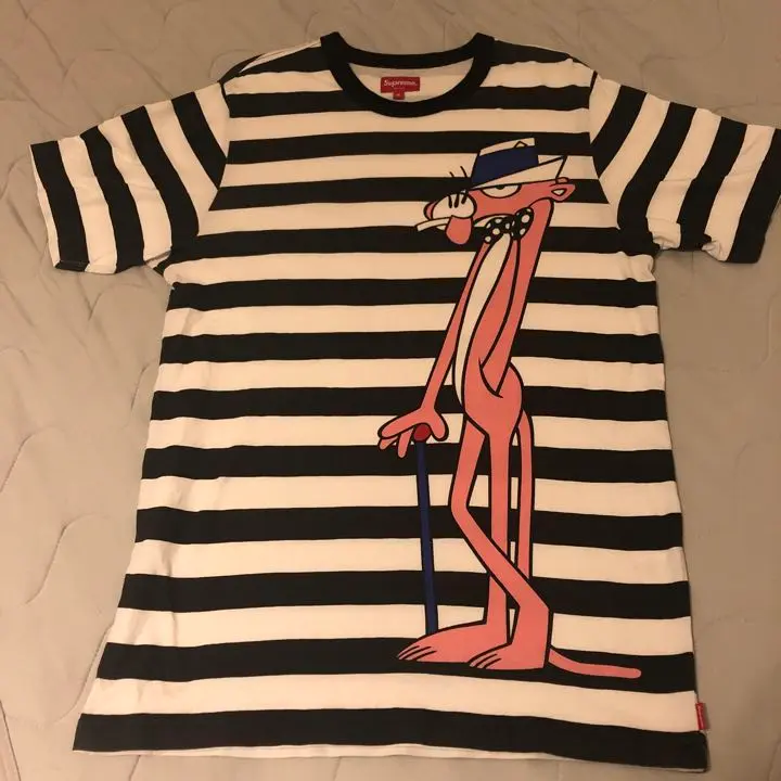 14ss Supreme Pink Panther Strip Top tシャツ SUPREME (シュプリーム) 14SS Pink Panther Stripe Top ピンク
