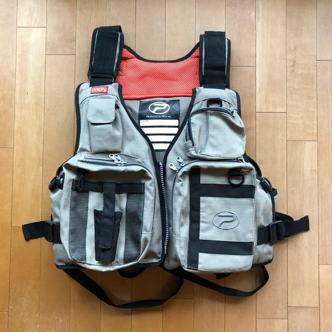 PROX フローティングベスト　人気の赤黒　ライフジャケット Z01 FLOATING VEST