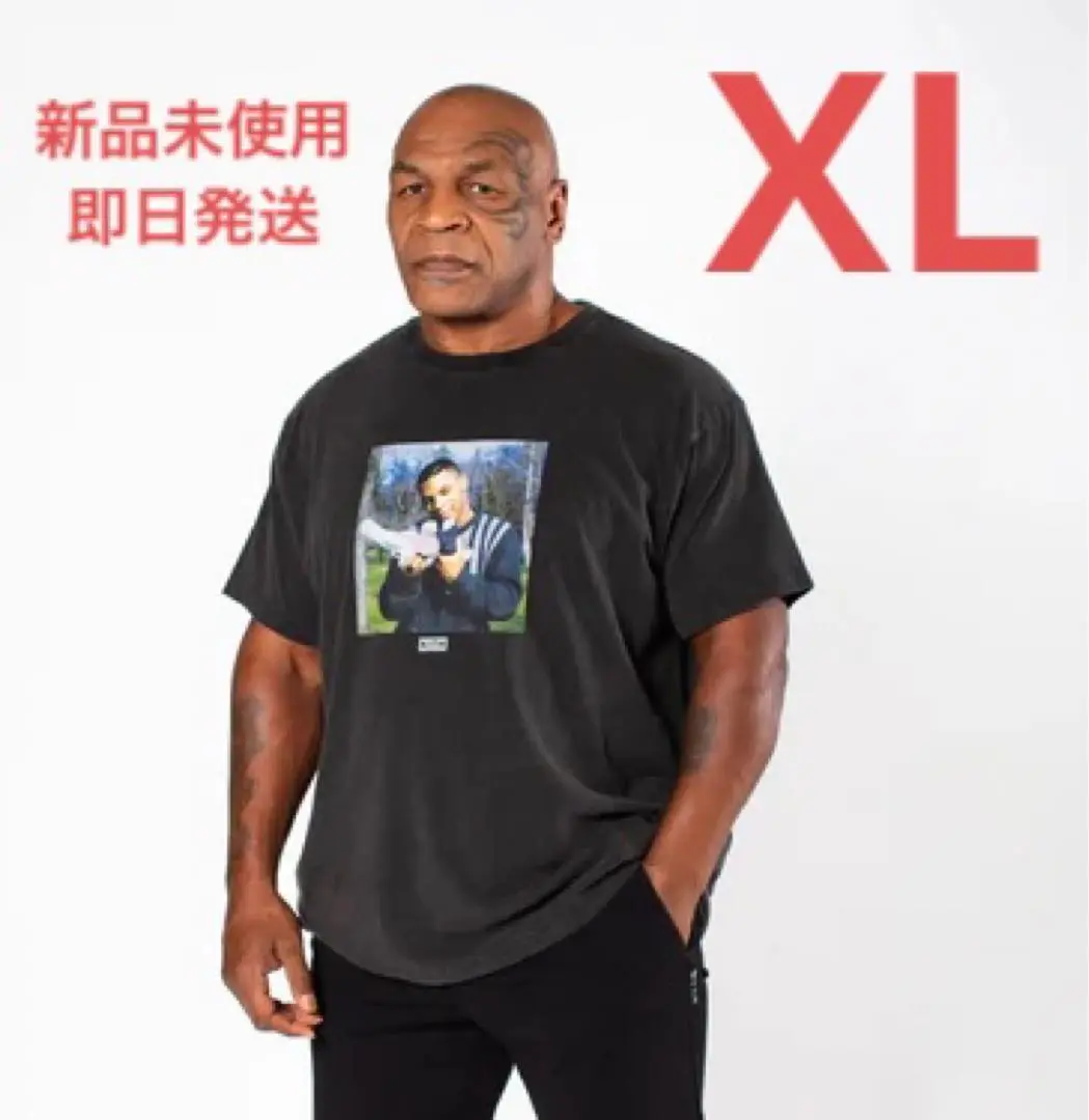 KITH x マイク・タイソン★ロゴ ヴィンテージ半袖Tシャツ Black 2025年最新】マイクタイソン kithの人気アイテム - メルカリ