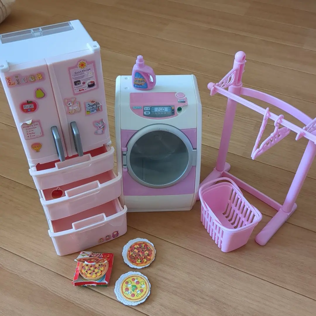 Thumbnail of Licca-chan Miniature Home Appliance Set, Pink