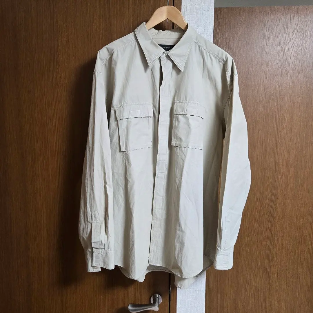 90年代 BANANA REPUBLIC 戶外 大尺碼 魔鬼氈襯衫 的縮圖