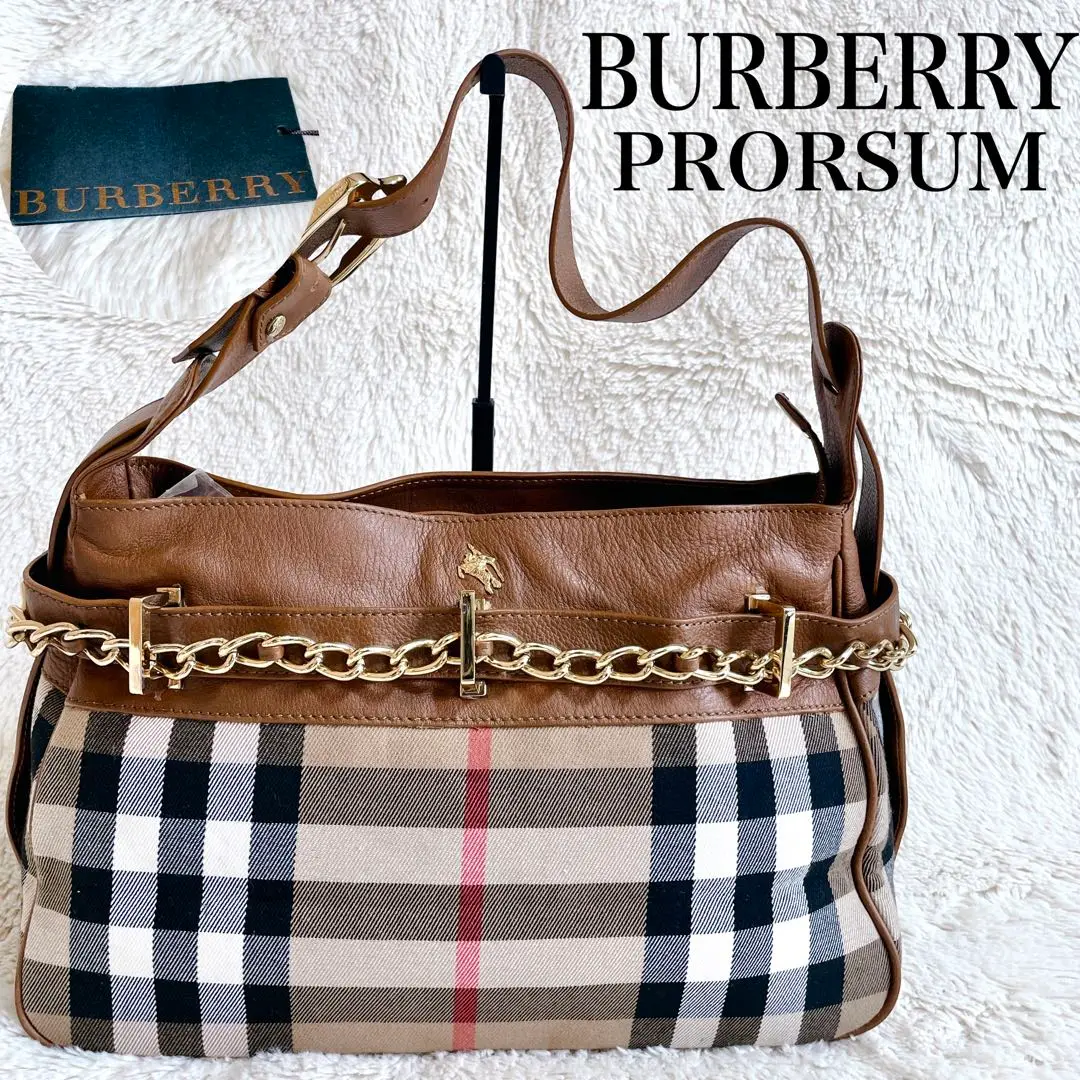 バーバリープローサム　ショルダーバック Burberry Prorsum バーバリープローサムショルダーバッグ/ピンク