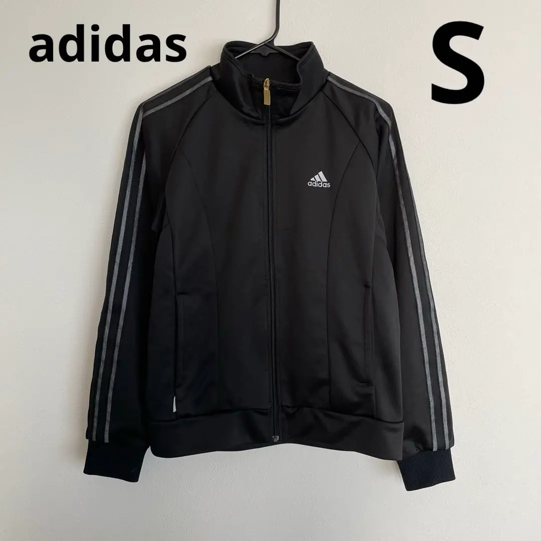 Thumbnail of Adidas Women's Track Jacket Black S Three Stripe