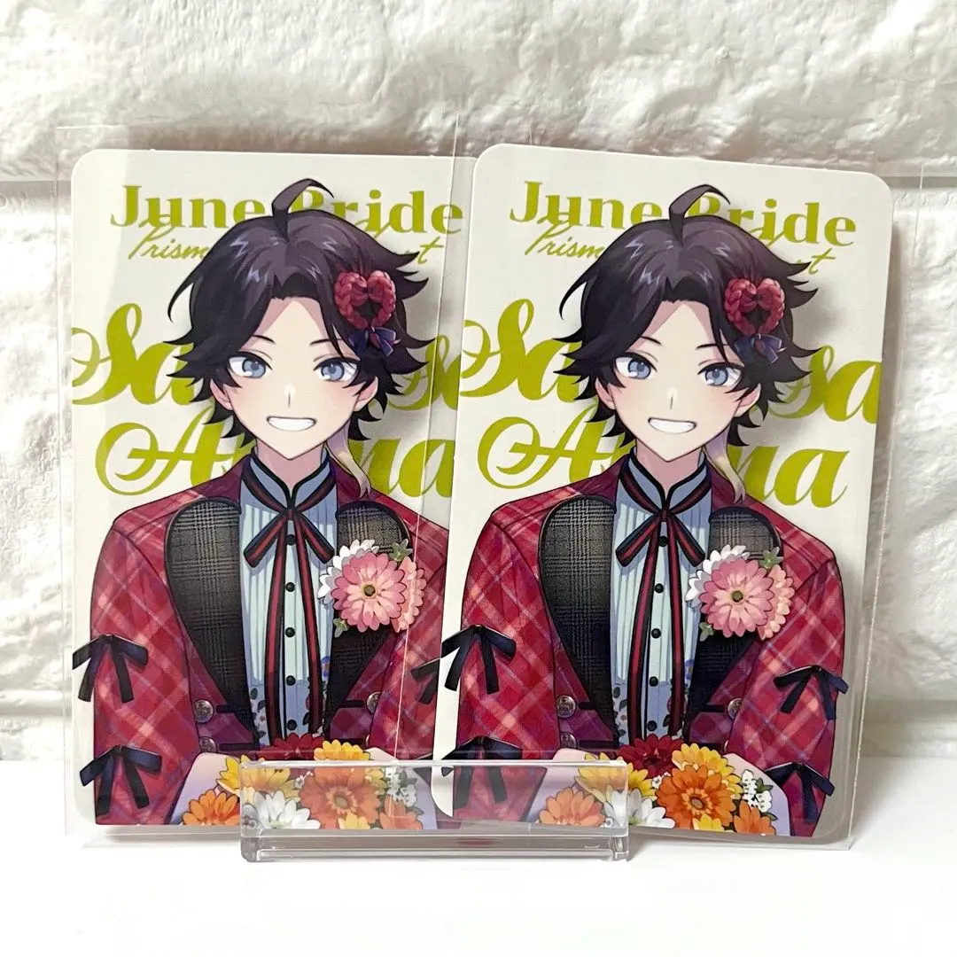 Thumbnail of Nijisanji June Bride Trading Card Akina Saegusa ②