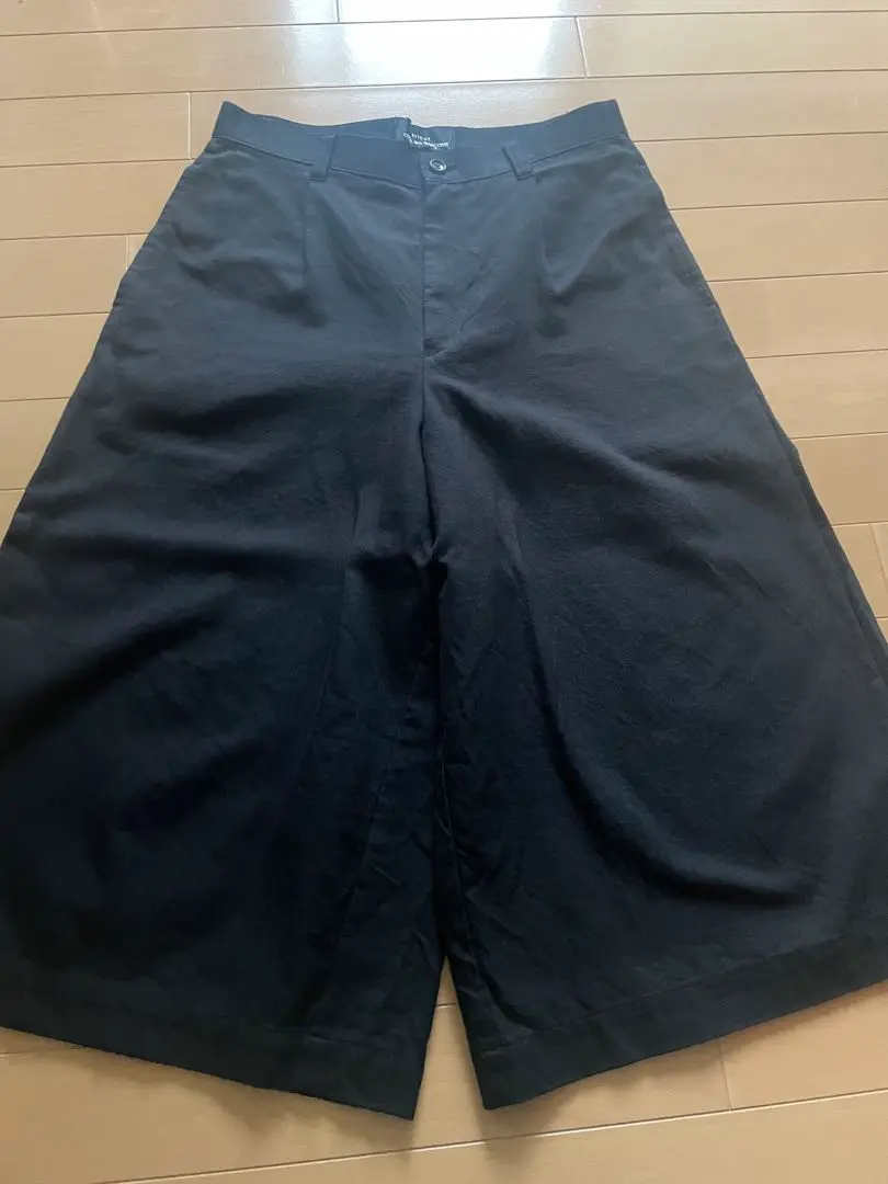 tricot COMME des GARCONS ハーフパンツ　ブラック BLACK COMME DES GARCONS HALF PANTS M