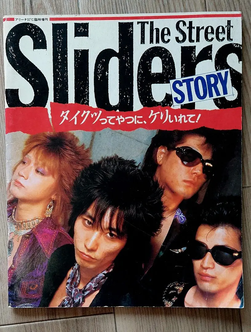 ストリートスライダーズ 写真集 THE STREET SLIDERS ROCK PIX