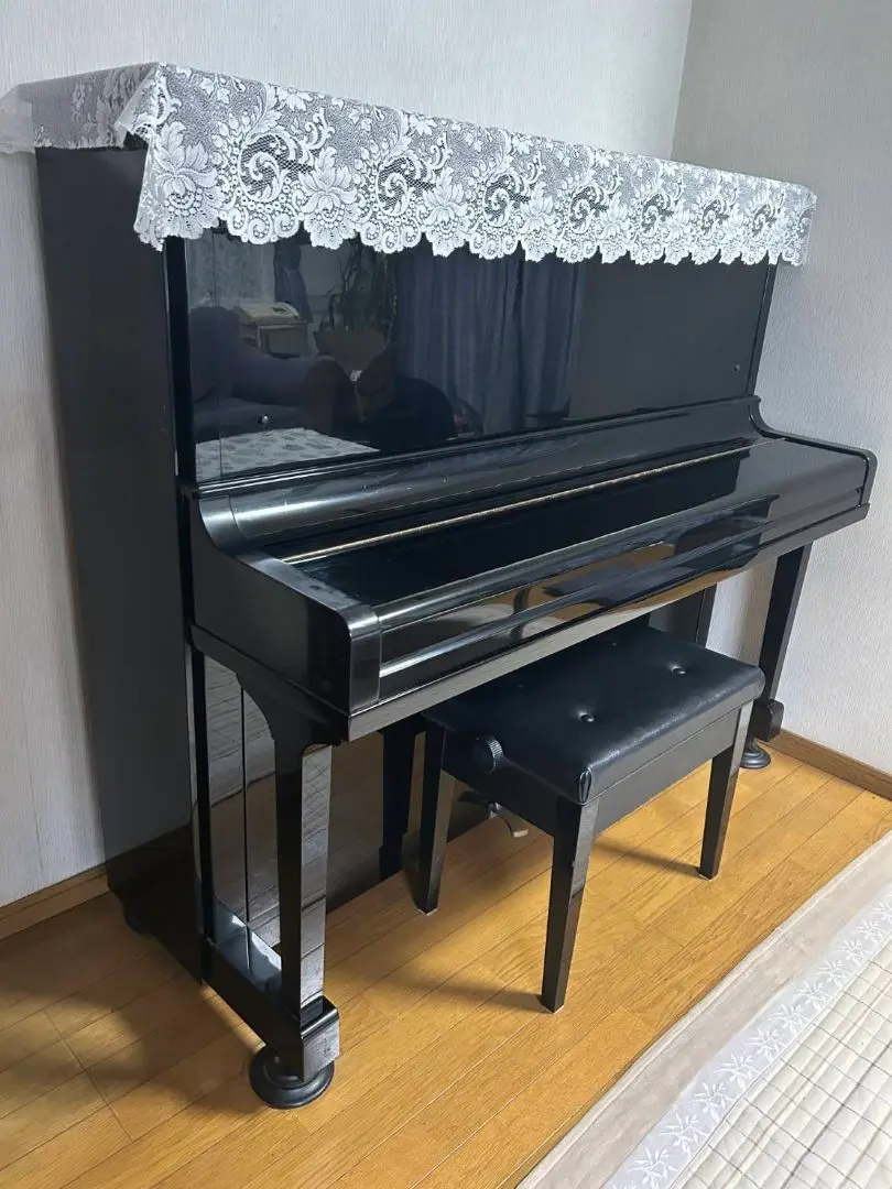 PKK　ヤマハ　アップライトピアノ 黒色 品番UX-03 椅子付 PKK様専用 ヤマハ アップライトピアノ 黒色 品番UX-03 椅子付